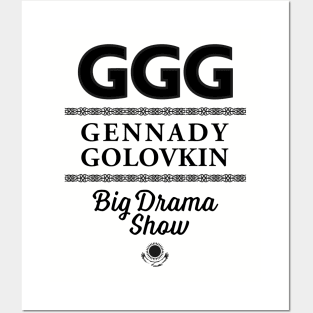Gennady Golovkin Big Drama Show Posters and Art